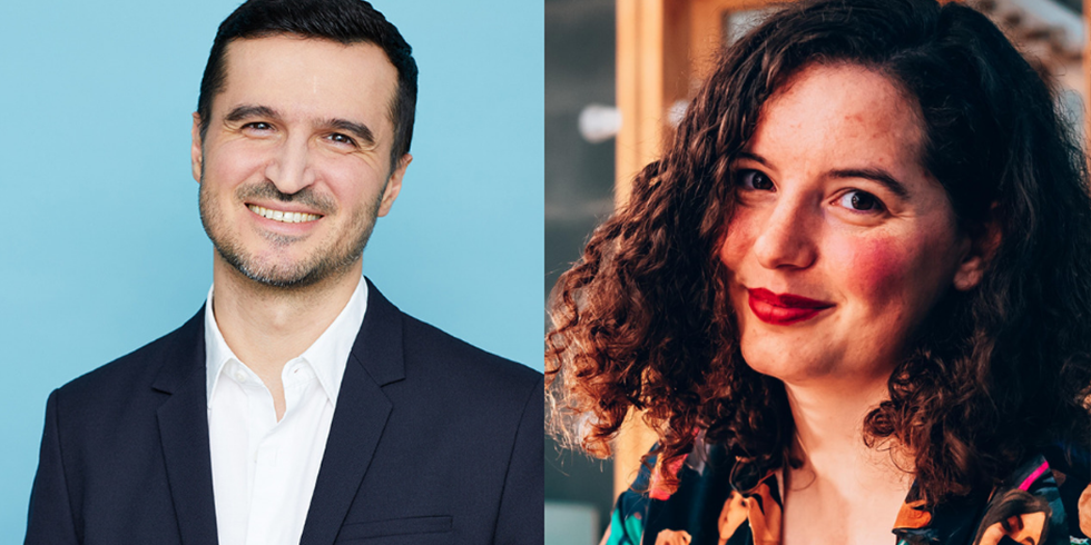 Co-CEO Reza Memari und Studio Director und Producer Mafalda Duarte