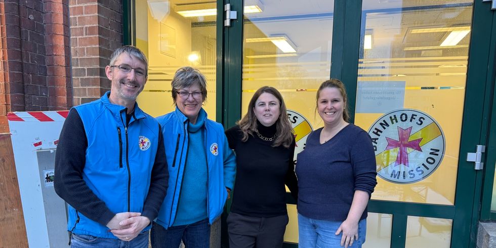 Besuch Bahnhofsmission