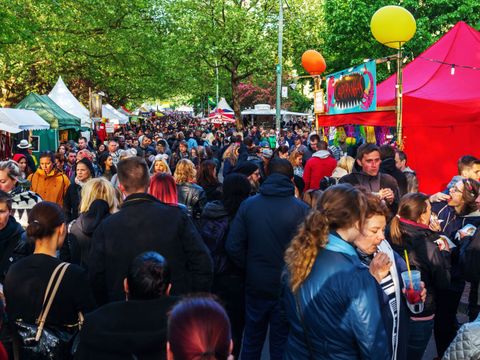 Straßenfest in Berlin-Kreuzberg