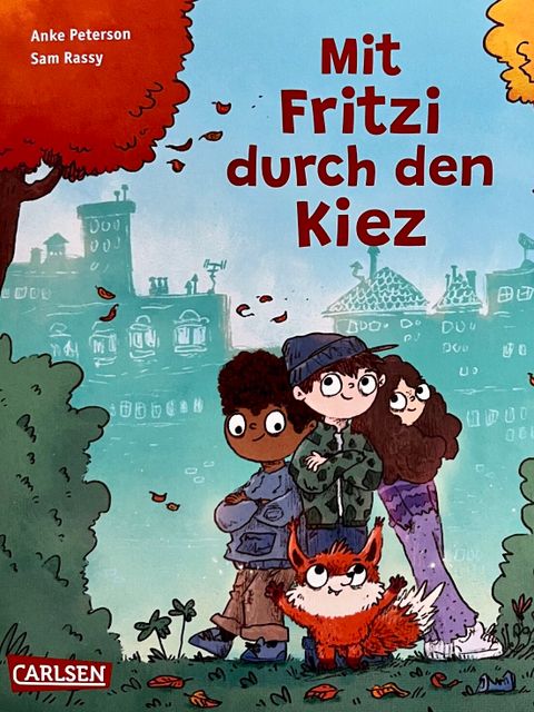 Cover des Kinderbuches "Mit Fritzi durch den Kiez"