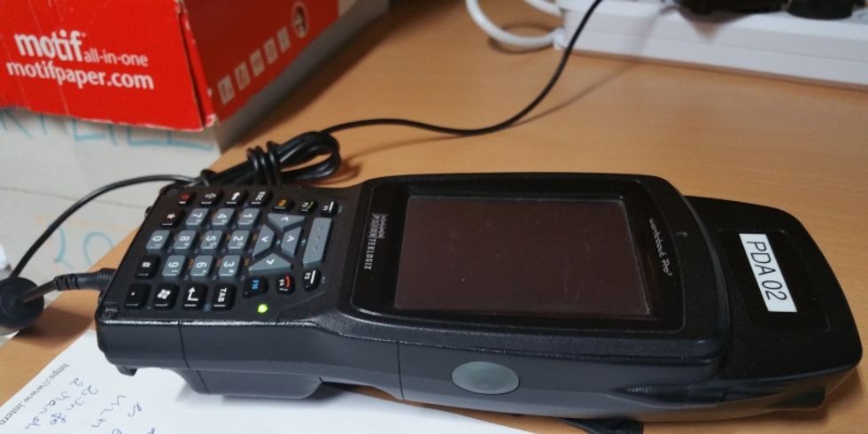 Erfassungsgerät für Bestimmung des Vermüllungsgrades bestimmter Orte