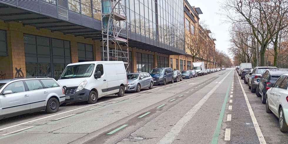 Fahrradstraße Ungarnstraße