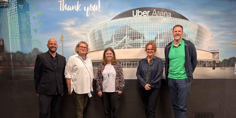 Unternehmensbesuch Uber Arena