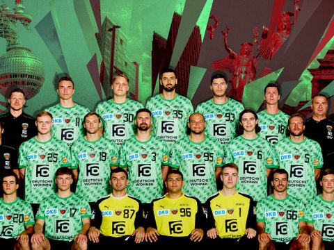 Zum dritten Mal Europapokalsieger: Unsere Handball-Füchse (Bild: Füchse Berlin Handball GmbH/Frank Pfuhl)