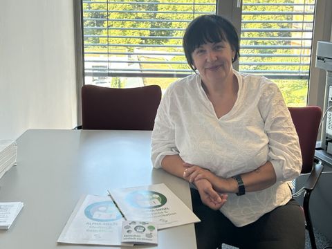 Claudia Fleischer, Leiterin des Bereichs Leistungsgewährung.