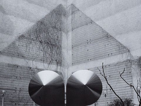 Hof in Charlottenburg, 1984, C-Print