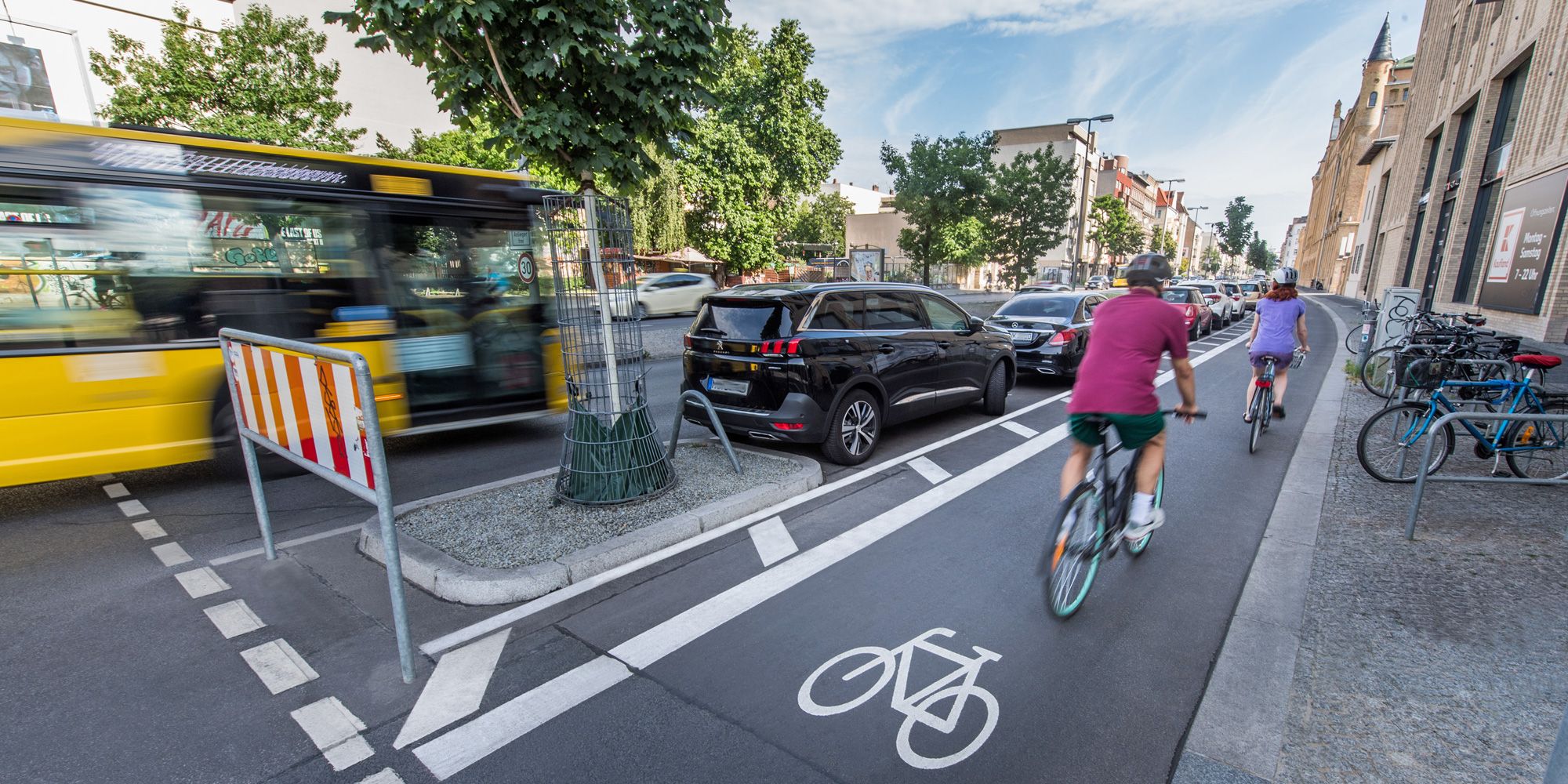Radverkehr in der Stromstraße