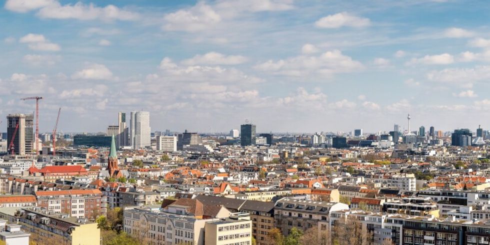 Mietspiegel - Blick über die Stadt Berlin