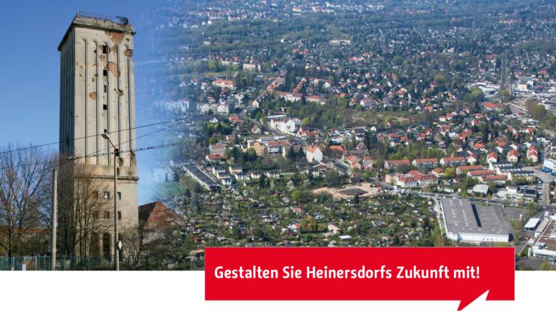 Rahmenplan Heinersdorf Plakat Bild