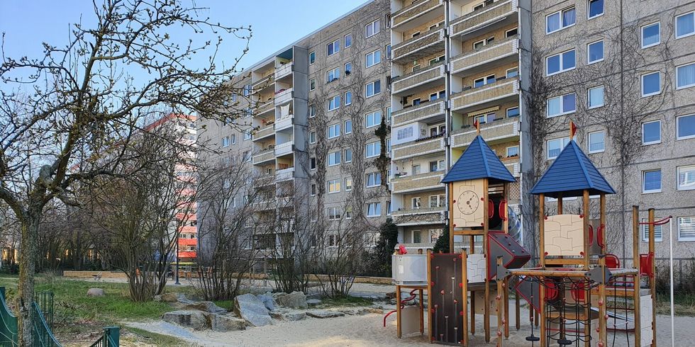 Spielplatz vor Baumaßnahmen