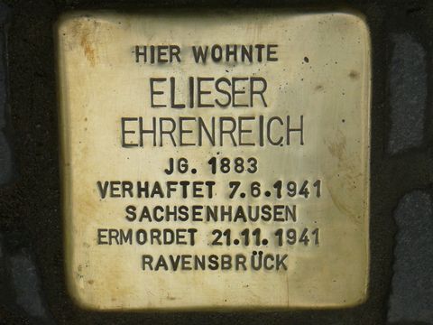 Stolperstein für Elieser Ehrenreich