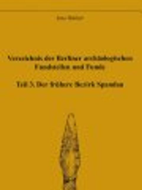 Cover (Bild: Landesdenkmalamt Berlin; Staatliche Museen zu Berlin)