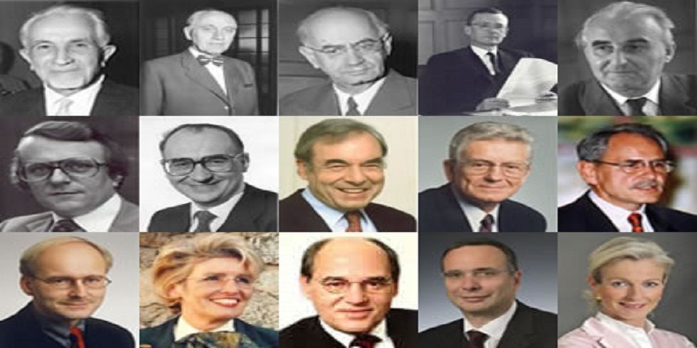 Senatorinnen und Senatoren der Berliner Wirtschaftsverwaltung seit 1945 (Collage)