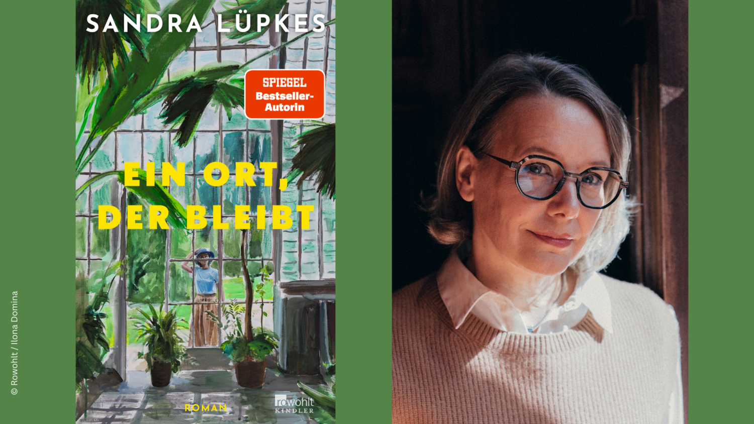 Coverabbildung und Portrait der Autorin