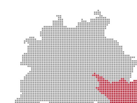 Pixelkarte Stadtteil Treptow-Köpenick