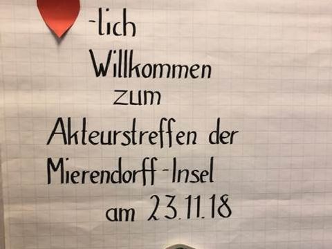 WIllkommen zum Akteurstreffen
