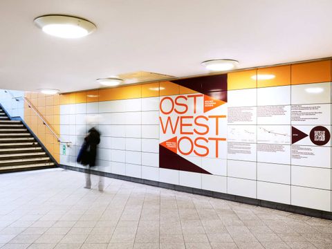 Titelbild der Aussstellung in der Zwischenebene Schillingstraße