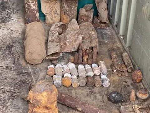 Räumung von fast 19t Kampfmittel auf dem ehemaligen Flughafen TXL