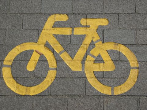 Fahrrad-Piktogram
