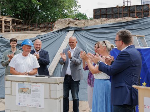 Beifall für das Bauunternehmen Hofmann GmbH