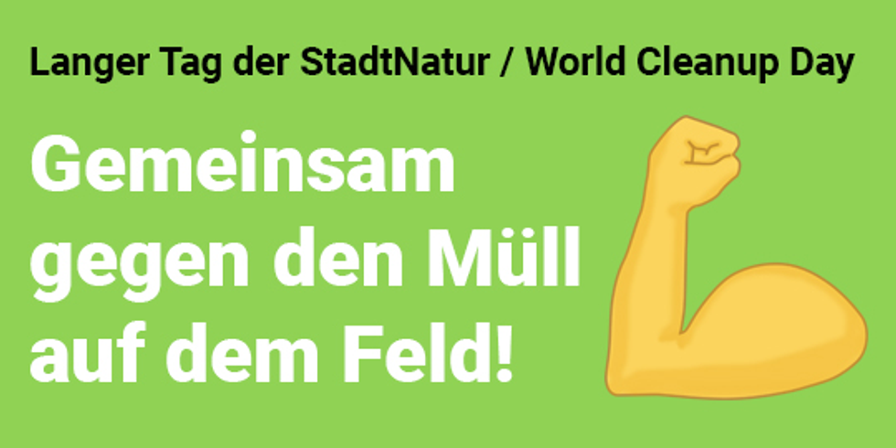 Grafik: Gemeinsam gegen Müll auf dem Feld