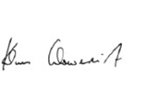 Unterschrift Wowereit