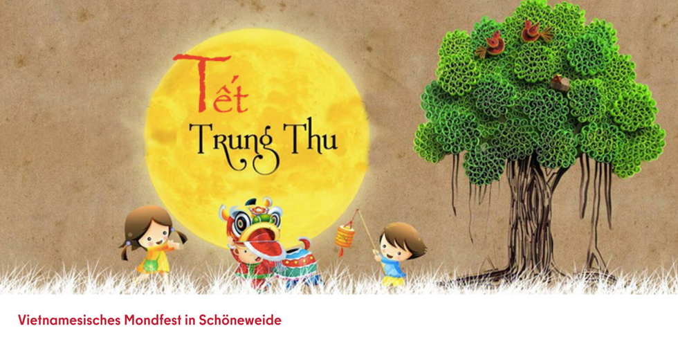 Banner zum Vietnamesischen Mondfest