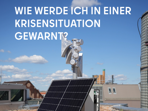Wie werde ich in einer Krisensituation gewarnt?