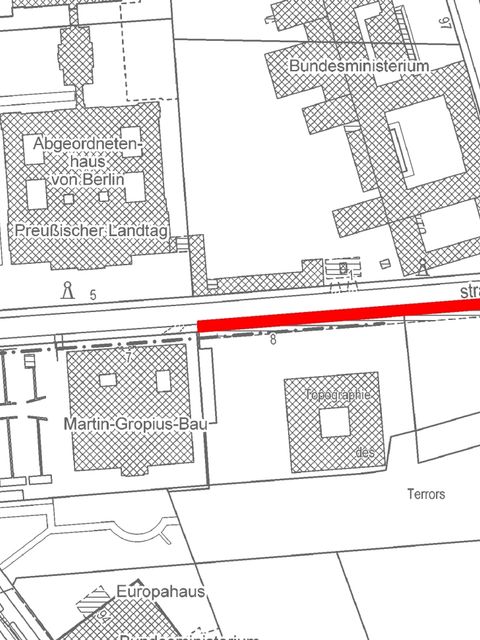 Niederkirchnerstraße (Image: Senatsverwaltung für Stadtentwicklung)