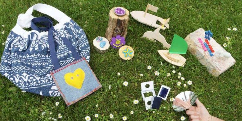Kreativangebote beim Sommerferienspass