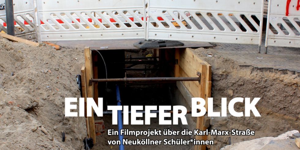 Einladung zur Filmaufführung des Schüler-Film-Projekts "Ein tiefer Blick"