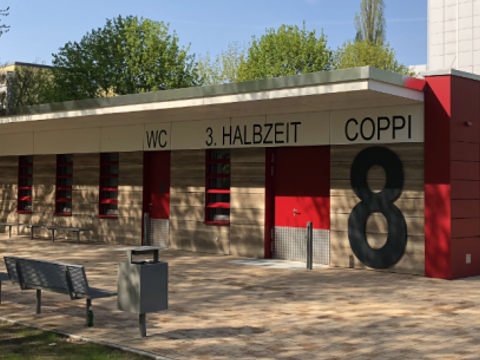 Sportfunktionsgebäude Coppistrasse