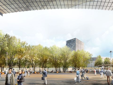 Europaplatz Süd Visualisierung