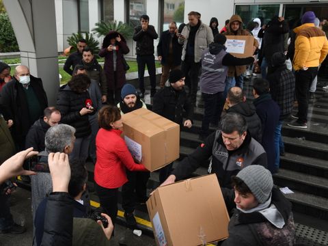 Freiwillige in Kadiköy