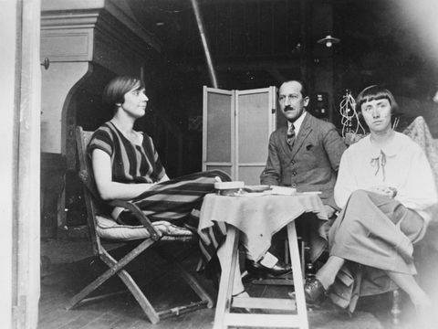 Nelly van Doesburg, Piet Mondrian, Hannah Höch, Paris 1924