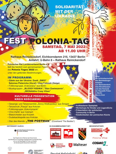 Flyer zum Tag der Polonia 2022 (Bild: Landesverband Berlin Polnischer Rat e.V.)