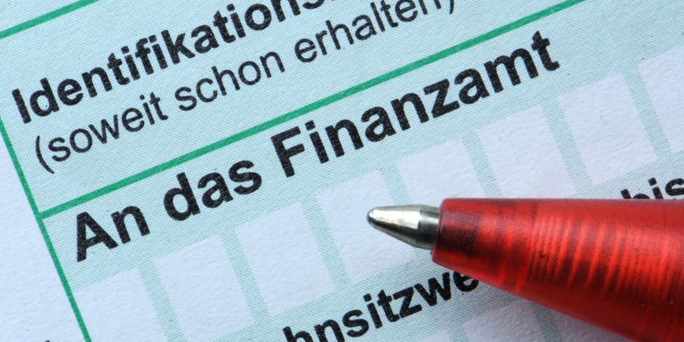 Formular zur Einkommensteuererklärung