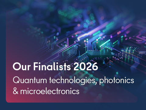Finalists for the 2026 Deep Tech Awards in the Quantum, photonics and microelectronics category