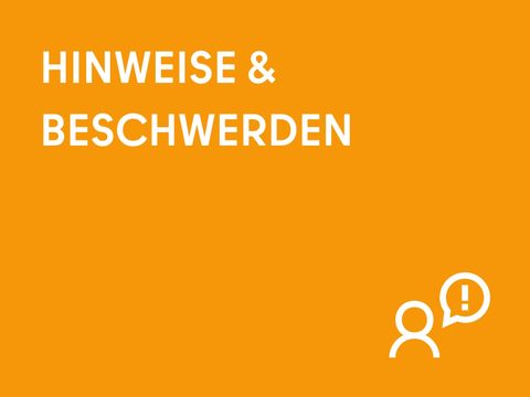 Hinweise Beschwerden