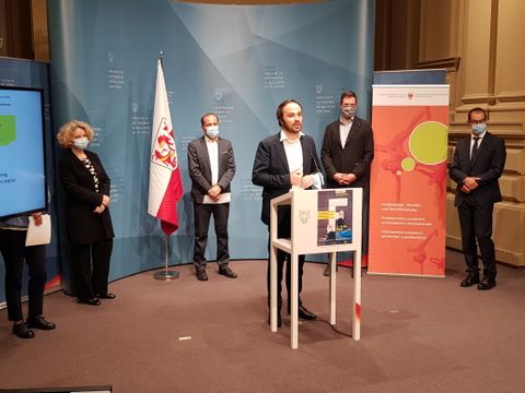 Pressekonferenz im Palais Widman (Bild: Bow)