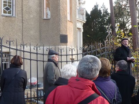 Bismarckallee 14, 12.11.2011, Foto: KHMM