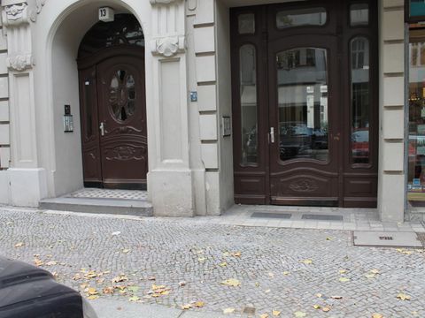 Hauseingang Wielandstr. 13, 18.10.2011