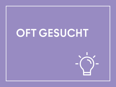 Oft gesucht