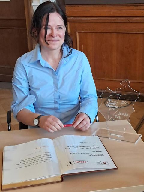 Preisträgerin des Pankower Frauenpreises 2026 Ursula Eva Rosito