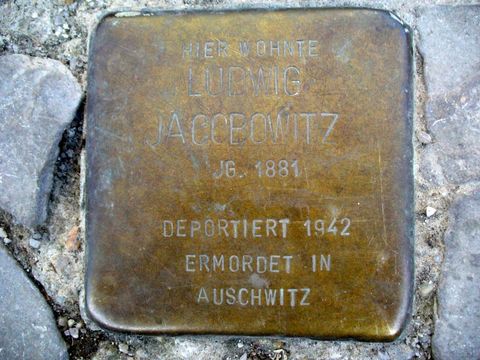 Stolperstein für Ludwig Jacobowitz