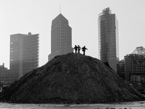 Potsdamer Platz im Blau, November 1999 bis Juni 2000 (Bild: Nelly Rau-Häring)