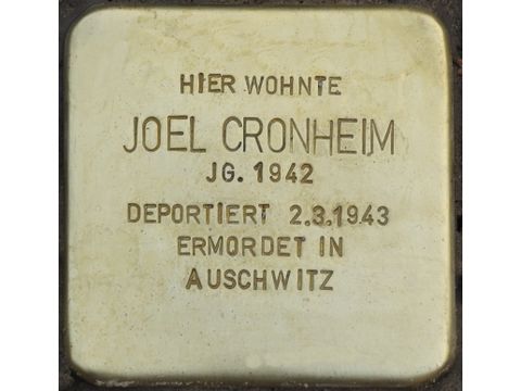 (Bild: Stolpertein-Initiative Charlottenburg-Wilmersdorf )