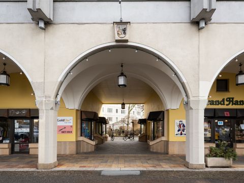 Nikolaiviertel, Arkaden an der Rathausstraße (Bild: Landesdenkmalamt Berlin, Anne Herdin)
