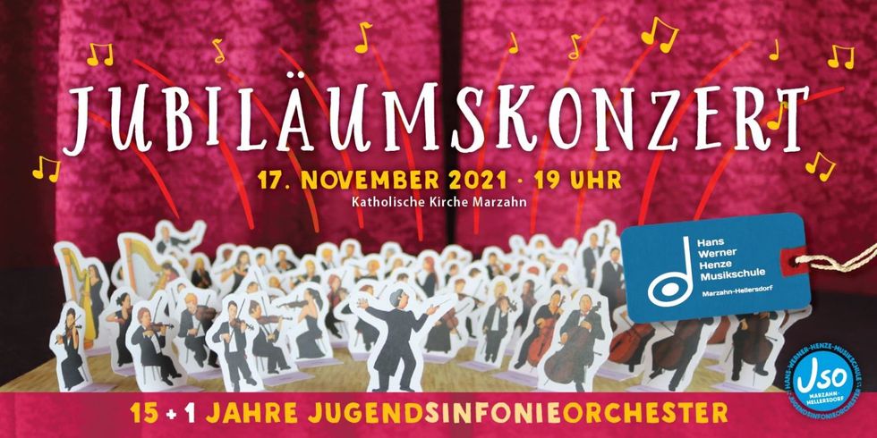 Einladung Jubiläumskonzert JSO