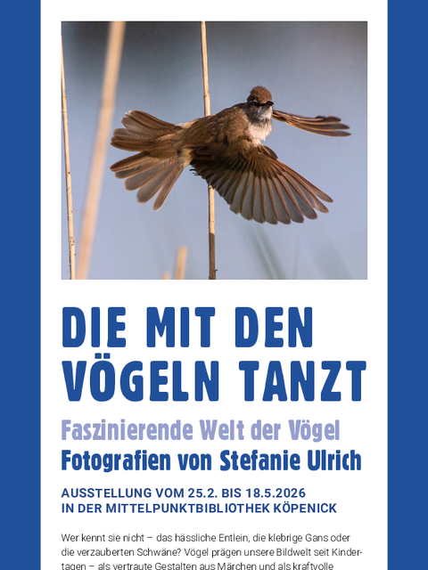 Veranstaltungsplakat Stefanie Ulrich